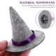 thumbnail image 3 of 4 Uds Mini sombreros de bruja de Halloween sombrero de fiesta sombreros de botella de vino decoración de diseño de escena, 3 of 5