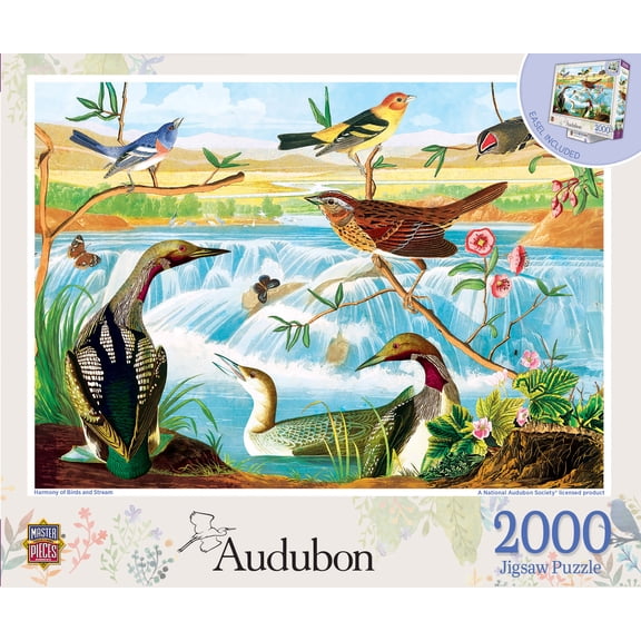 MasterPieces 2000 Piece Jigsaw Puzzle - Audubon - 39"x27"