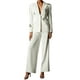 thumbnail image 1 of Conjunto blazer BELLA BARNETT con diamantes de imitación blancos para mujer, 1 of 3