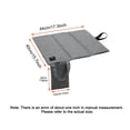 thumbnail image 4 of Foldable heated seat cushion with side pockets, USB heated seat cushion, suitable for camping, 4 of 8
