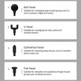 thumbnail image 3 of Mini Massage Gun,Muscle Gun,Massage Gun Deep Tissue Massager,LCD Touch Screen,Type-C Percussion Muscle Massager,Portable Handheld Body Massager for Re, 3 of 5