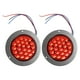 thumbnail image 1 of Unique Bargains Luz de remolque 24 LED impermeable 4 "luz de posición lateral para camión, furgoneta, camión, caravana, color rojo (juego de 2), 1 of 1