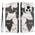 thumbnail image 1 of FOXDOCK Funda Tipo Cartera para Honor Magic 6 con Soporte y Correa – Diseño de Patrones Lindos, 1 of 6