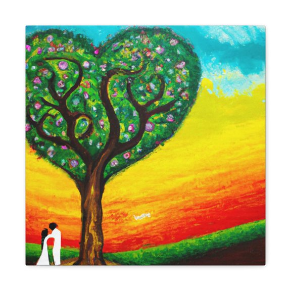 Love Tree In Splendor - Canvas