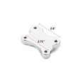 thumbnail image 3 of Mofun Softail Kit de soportes elevadores para guardabarros delantero, compatible con Harley Softail Fat Boy Deluxe Heritage Classic Slim de 21 pulgadas 1986-2017, 3 of 5