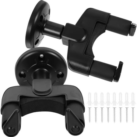 

2 Sets of Violin Wall Mount Hanger Ukulele Display Rack Erhu Bracket Ukulele Support