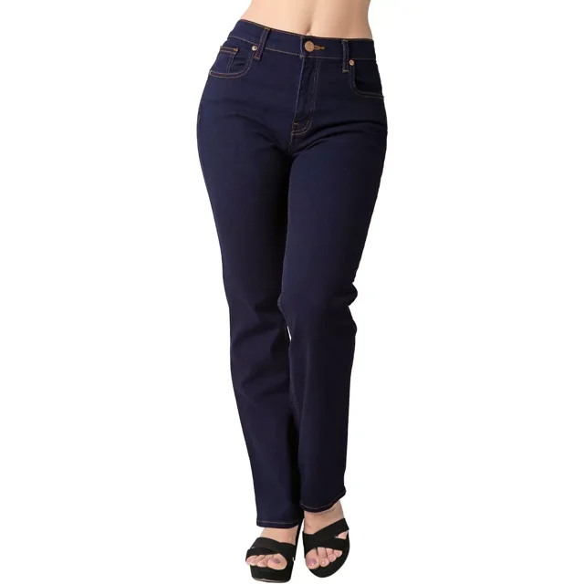 Jeans Mujer Basico Regular Azul Oggi Atraction 59105003