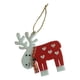 thumbnail image 4 of Colgantes de Alces Adornos, Encanto de , para Árboles de Navidad, Fiestas Decoraciones Colgantes para Hogar 14x13cm rojo Macarena Colgante de alce de árbol de Navidad, 4 of 8