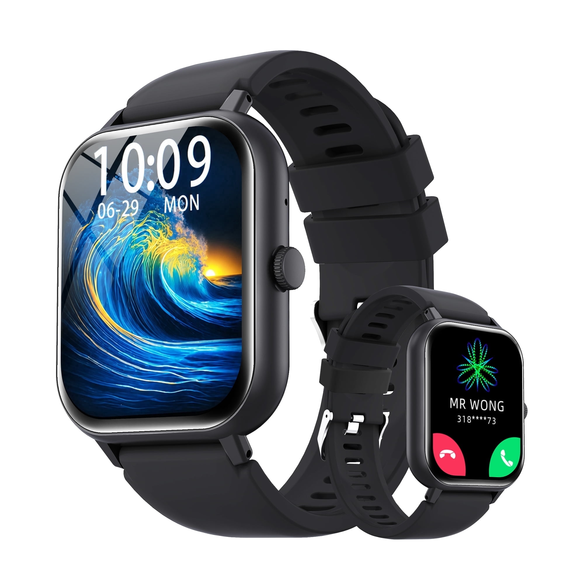 Google Pixel Watch 2 LTE, Polished Silver Aluminum Case, Bay
