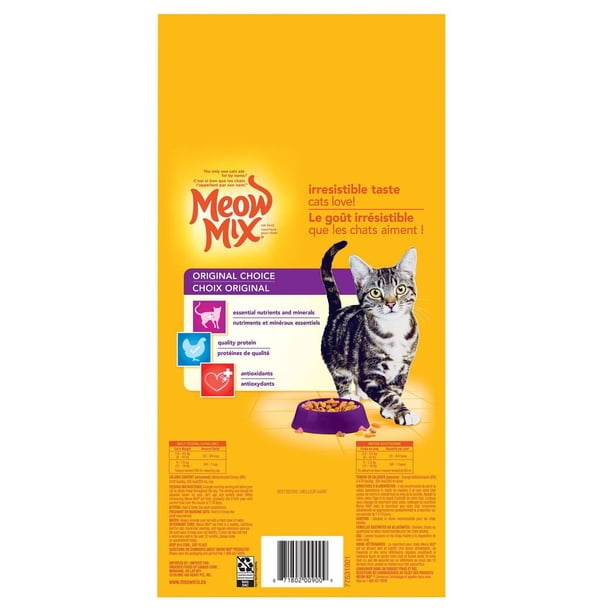 Meow Mix Dry Cat Food Original Choice 7.25 kg - Walmart.ca