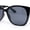 All Black, variant on 90s Designer Oversize Cat Eye Fashion Chic Sunglasses Black - Brown Pink