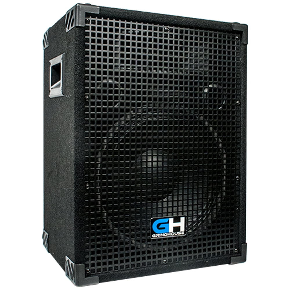 GH12L - Pair of Passive 12 Inch 2-Way PA/DJ Loudspeaker Cabinets - 700 Watt Full Range PA/DJ Band Live Sound Speakers
