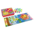 thumbnail image 2 of Juego de Tableros de Clavijas de Mosaico Perfke Rompecabezas Educativo, 2 of 9