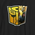 thumbnail image 2 of Boy's Transformers: EarthSpark Bumblebee Autobots Logo Graphic Tee Black X Large, 2 of 5