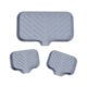thumbnail image 1 of TRKIYQC 3 bandejas de silicona para jabón con pico de drenaje organizador gris para baño, cocina TRKIYQC casual, 1 of 10