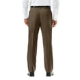thumbnail image 3 of Haggar Men's Cool 18® Pro Solid Flat Front Pant Classic Fit HC00235, 3 of 7