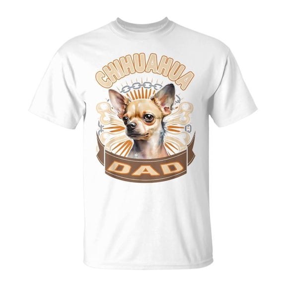 SR Retro Vintage Chihuahua Dad Chihuahuas Pet Owners T-Shirt