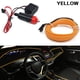 thumbnail image 4 of Gwong Autos Luz de alambre de coches Flexible flexible PVC de PVC estilo neón lámpara LED decoración interior Gwong 24017791, 4 of 6