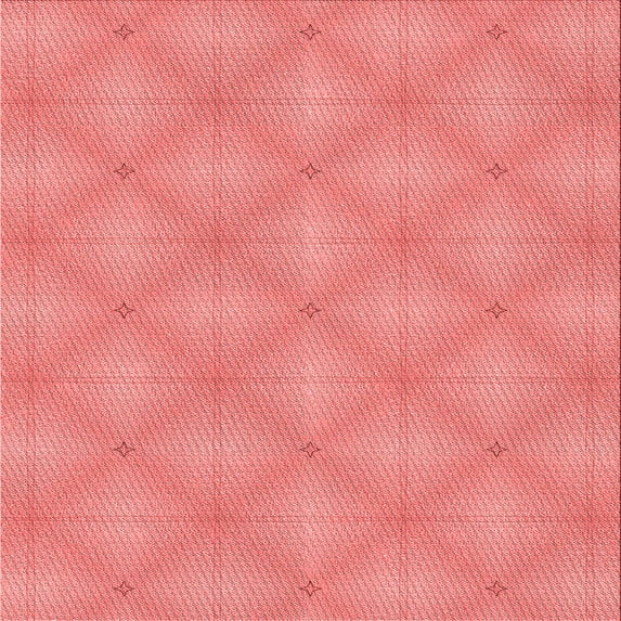 Ahgly Company Machine Washable Indoor Square Transitional Light Coral Pink Area Rugs, 5' Square