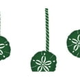 thumbnail image 2 of Simply Daisy 18" x 30" Sanddollar Ornaments Holiday Geometric Print Kitchen Towel, 2 of 2