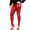 Red, variant on QENGING Women's Pants Summer Jogger Plus Size Shiny Sequin Slim Leggings Clubwear Trousers Lightning