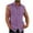 Purple, variant on cllios Men's Retro Sleeveless Button Down Shirts Lapel Front Pockets Summer Workout Casual Solid Cotton Linen Tank Tops
