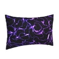 thumbnail image 2 of Binfone Galaxy Lightning Standard Size Pillowcase, Long Staple Pure Cotton Envelope Closure Pillow Cover (Pillow core not included),20"x30", 2 of 7