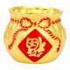 thumbnail image 2 of Florero de cerámica, maceta, forma de bolsa de dinero, decoraciones de la , arte de para arreglos florales, decoración de , Dorado BLESIY florero, 2 of 8