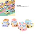 thumbnail image 4 of Pull Back Cars Trucks Toys, 4 Pcs  Pull Back Cars Metal Friction Powered  for Children Room A Type,B Type, 4 of 7