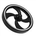 thumbnail image 2 of 500mmx6mmX20mm Industrial Aluminum Rubber Measuring Encoder Meter Wheel for Industrial Encoder Accessories Encoder Wheel, 2 of 9