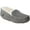 Grey, variant on Fireside By Dearfoams Women's Mel Genuine Shearling Moccasin Slipper