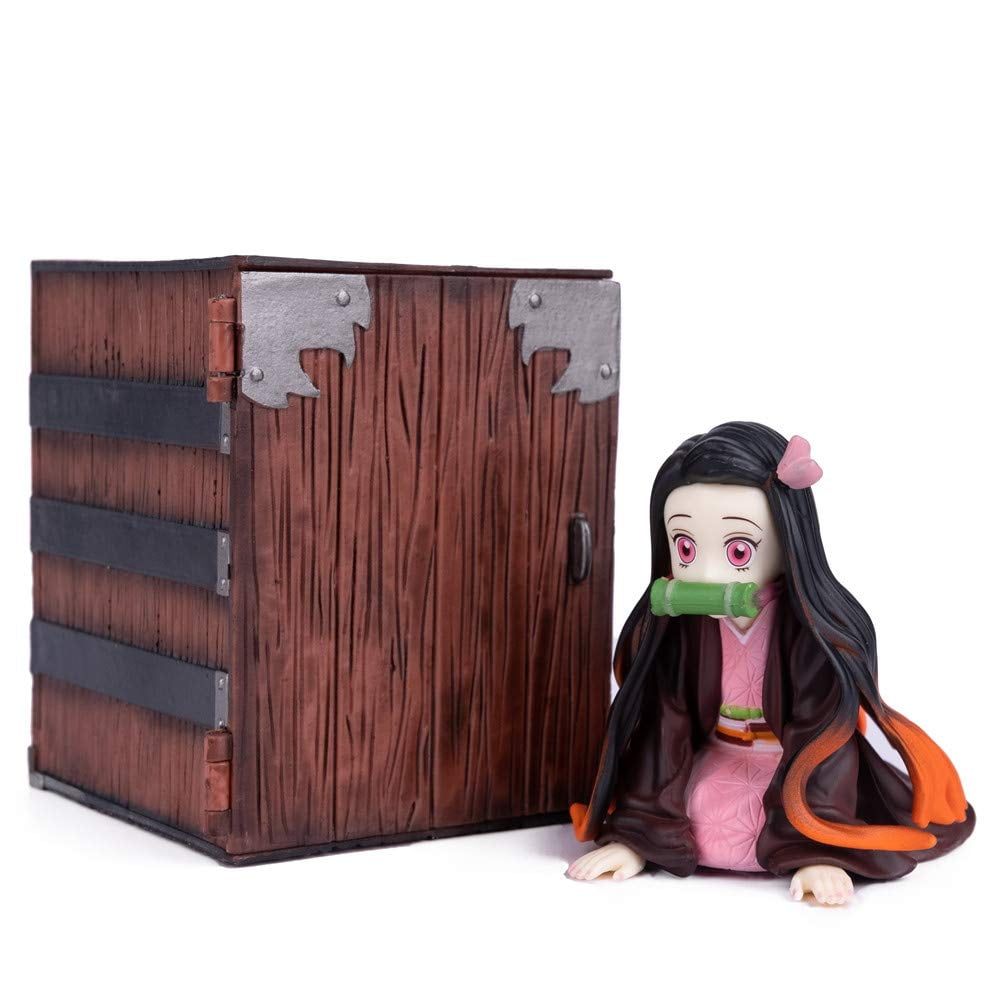 Anime Figure Demon Slayer Kimetsu No Yaiba Kamado Nezuko in Box PVC Collectible Model Toy 6 inches Anime Figure Demon Slayer Kimetsu No Yaiba Kamado Nezuko in Box PVC Collectible Model Toy 6 inches