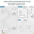 thumbnail image 5 of Wireless Remote Control Switch & Receiver Kit for LED Ceiling Lights, Lamps, Bulbs, 5 of 5