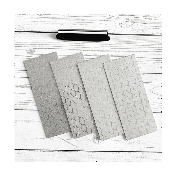 Dual Grit Multi-Purpose Axe Sharpener& Hatchet Sharpening Stone Grinding Tool, Extra Coarse/Middle Fine - 120 Grits & 280 Grits On Each Side 1