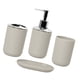 thumbnail image 1 of Accesorios de baño Portacepillos Dispensador de jabón caqui, 1 of 9