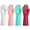 4 Color(flexibility), variant on KAQ Reusable Rubber Cleaning Gloves: 4 Pairs Latex Free Non-Slip Household Kitchen Gloves for Washing Dishes