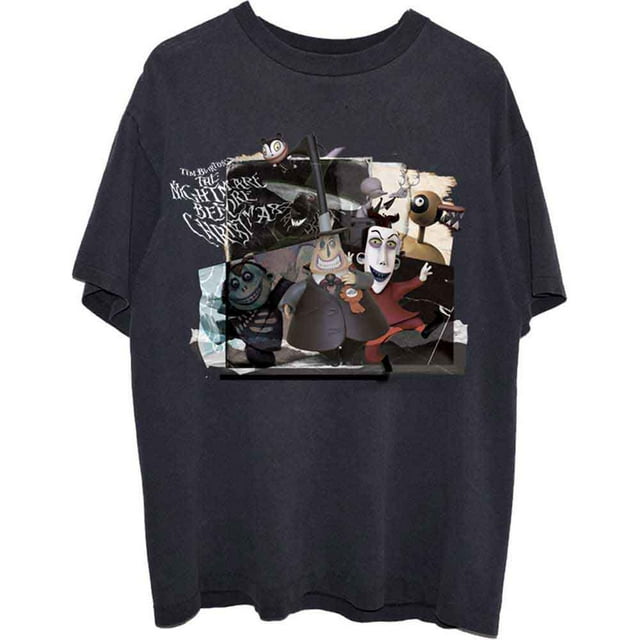 The Nightmare Before Christmas Unisex T-Shirt Montage