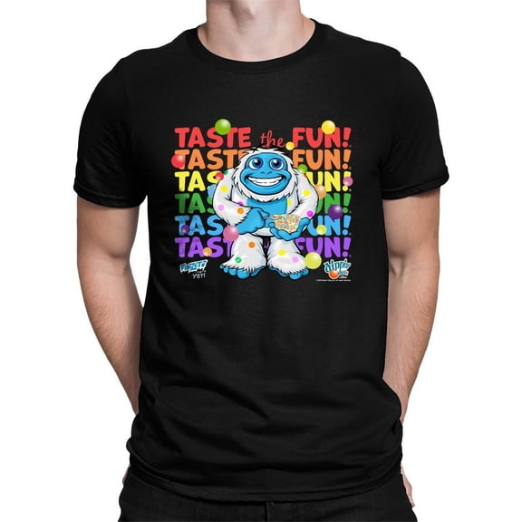 Frozeti the Yeti - Taste the Fun Dippin' Dots Graphic Men's T-shirt