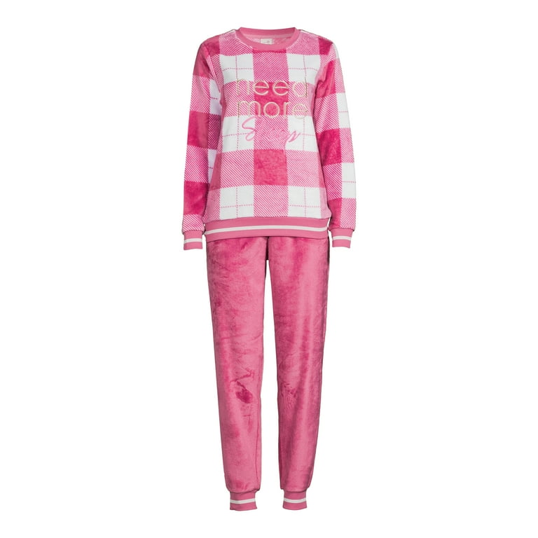 Secret Treasures Women's and Women's Plus Plush PJ Sets