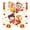 81cmx84.9cm, variant on yuksok 2024 Chinese New Year Window Clings Door Stickers for Spring Festival Winter 82.5cmx78.5cm
