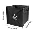 thumbnail image 5 of Camping Trash Can,Collapsible Trash Can Camping,Collapsible Trash Can, Pop-Up Lightweight,16IN Foldable Camping Trash Can, Patio Garbage Can(Black), 5 of 8