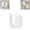 1Pcs White, variant on ABCISI Kitchen Wipes Storage Box, Non-Slip Flushable Wipes Holder for Bathroom Toilet, Wall-Mounted Clear Wet Tissue Dispenser Container Box, No Punching Refillable Keeps Wipes Fresh Case, White&Grey