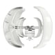 thumbnail image 3 of Wind Turbine Kit 600W 4 Blade Generator AC Motor Solar System Lantern Type Double‑Layer White12V, 3 of 5