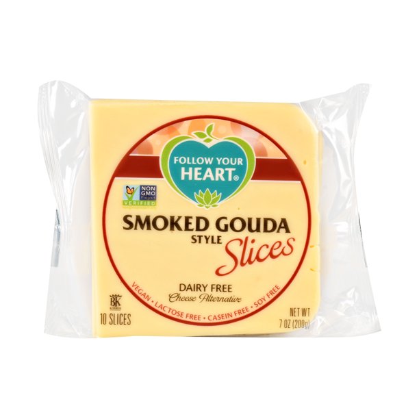 Follow Your Heart DairyFree Vegan Smoked Gouda Style Cheese, 7 Oz