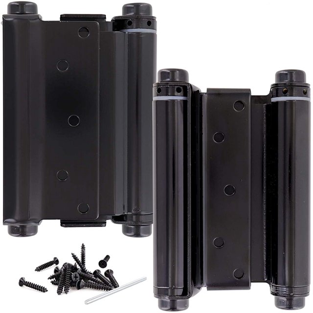 RamPro Double Action Spring Hinge Durable Two Way Auto Close Stainless