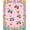 Pink, Pattern 3, variant on ODIKA 2x3 Machine Washable Non-Slip Area Rug, Whimsical Garden Alphabet Learning with Numbers Transport High Traffic Rug, Pink, 693129