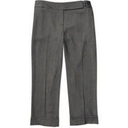 George ME - Women's Cuffed Crop-Length Bird's Eye Trousers