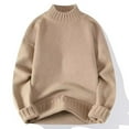 thumbnail image 1 of RKSRN Chandail pour Homme Automne Hiver Chaud Hiver Décontracté Mode à Blocs de Couleur Design à Manches Longues Col Rond Chandail Doux Ample Chandails, 1 of 3