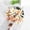 C, variant on High End Artificial Small Lily Flower Bouquet, DIY Faux Flower for Home Decoration and Flower Arrangement Art, 1 Bunch