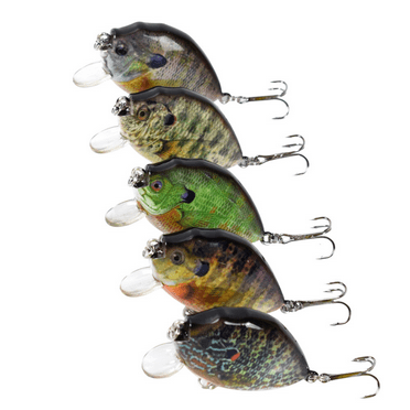 BESTSKY Realistic Fishing Lures for Bass,Sinking Plastic Bass Fishing Lure with Lifelike Rocking Action